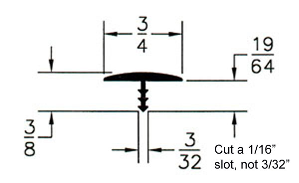 T-molding Specifications